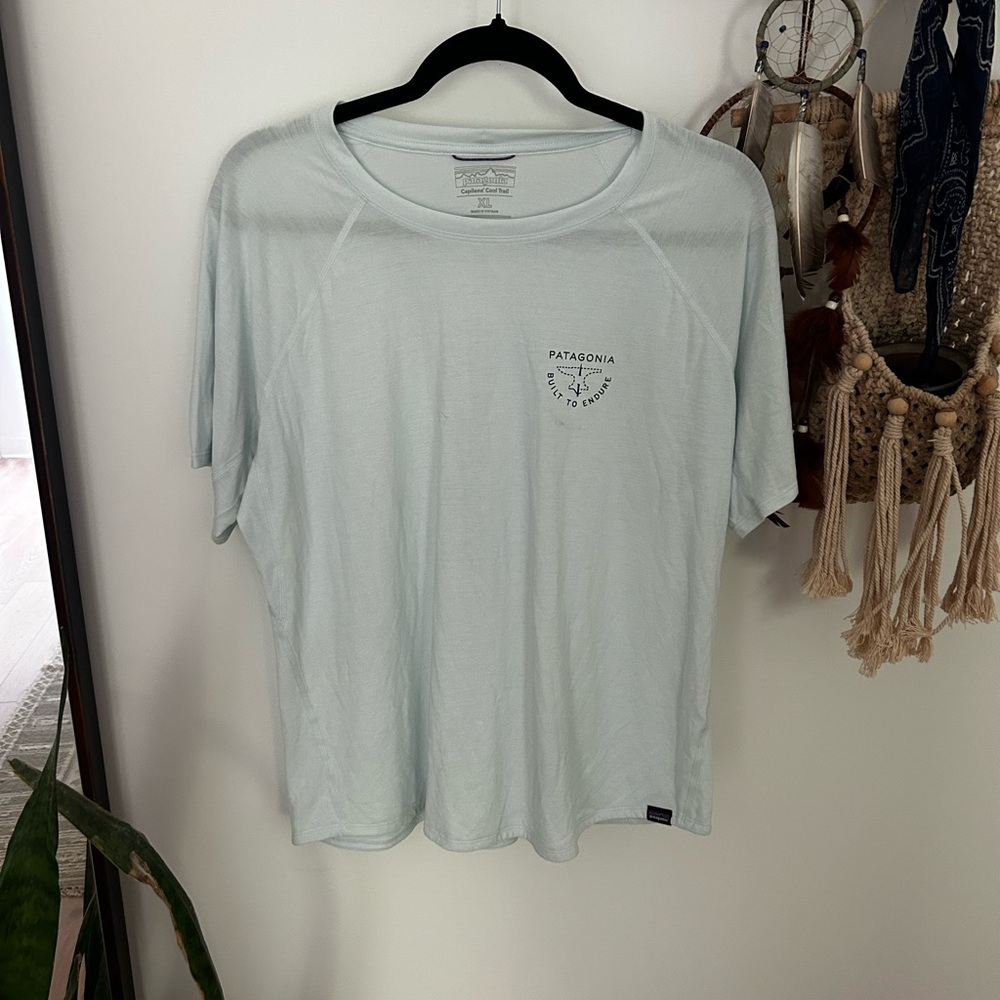 Patagonia Sky Blue Capilene T-Shirt